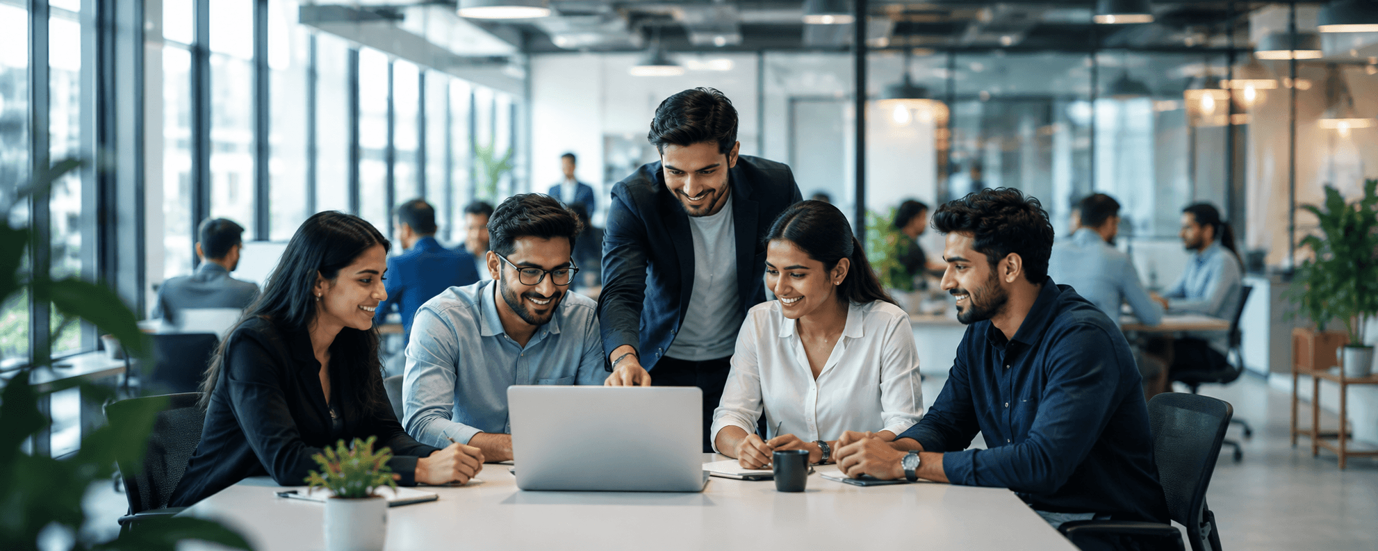 ETIOT Innovations team collaborating on enterprise IoT and software platforms