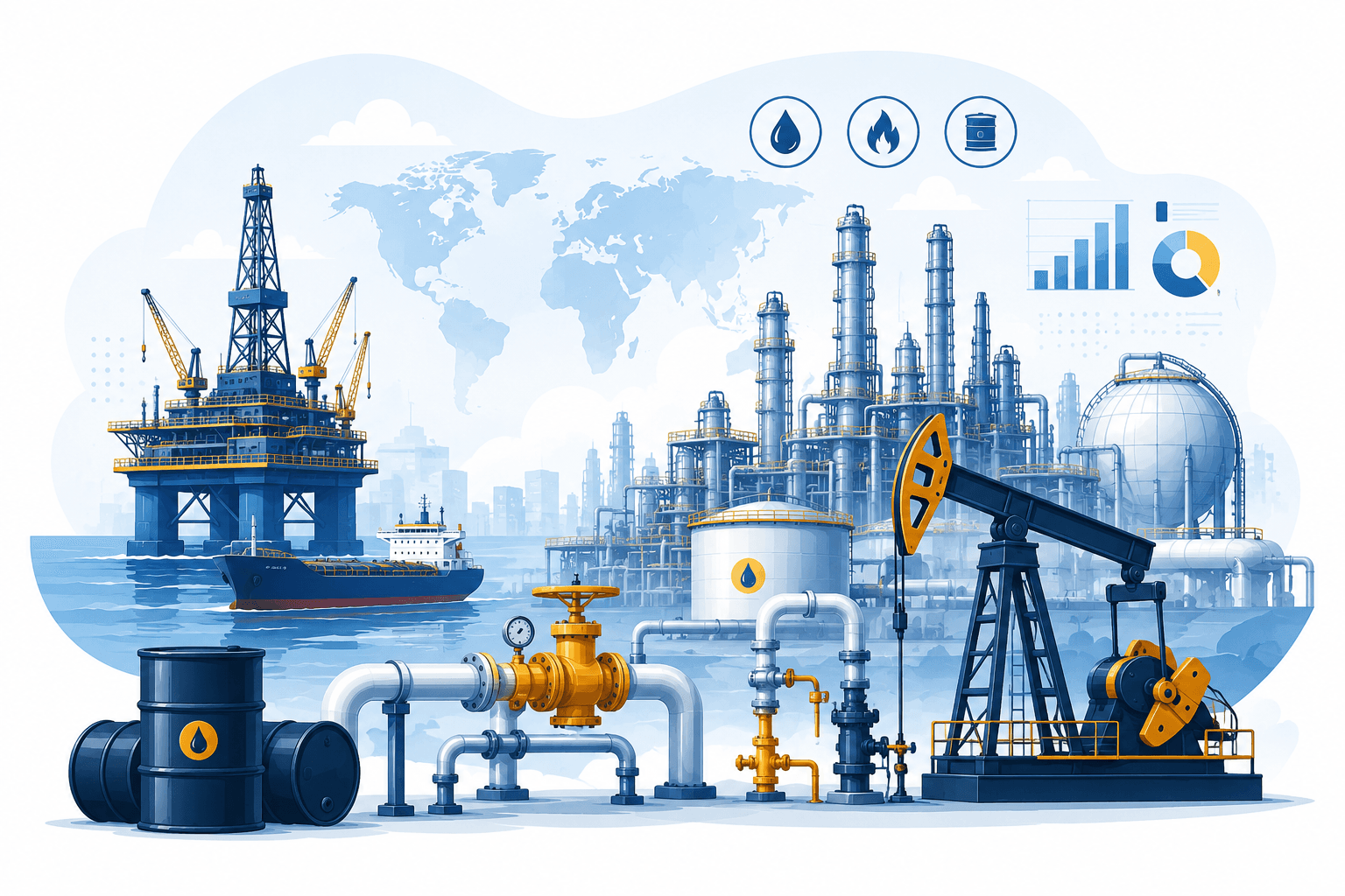 Oil and gas digital transformation
