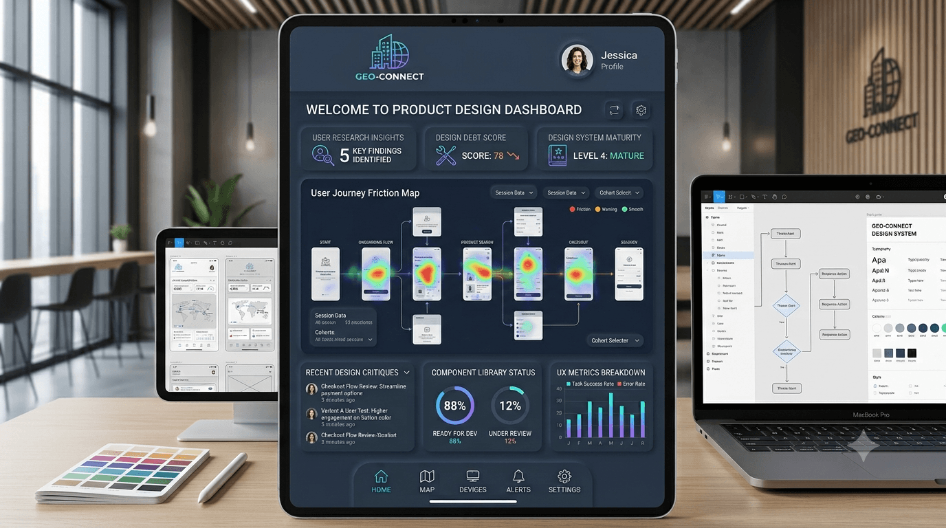 UI UX design for digital products