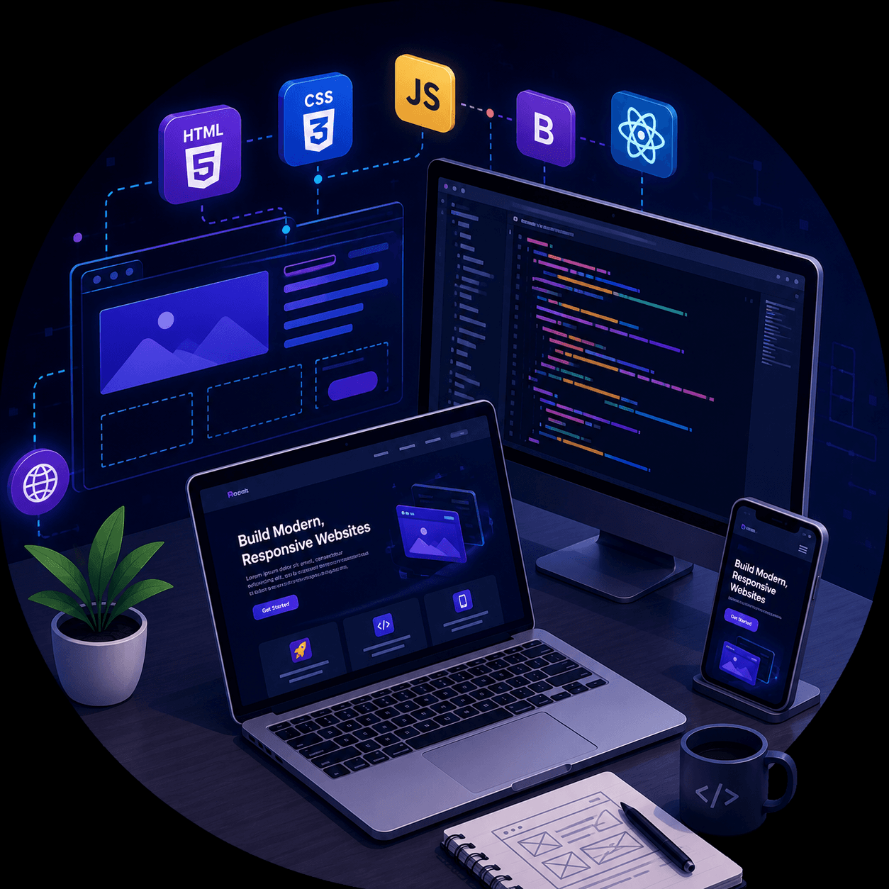 Modern web application development